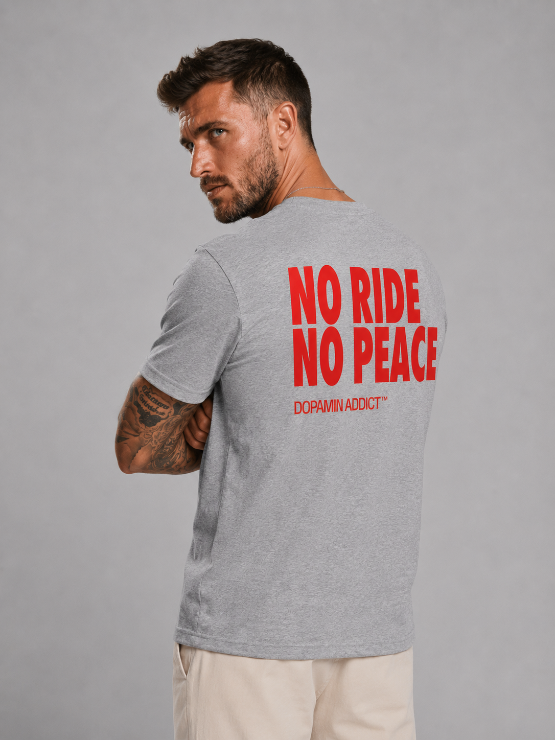 No Ride No Peace Tričko