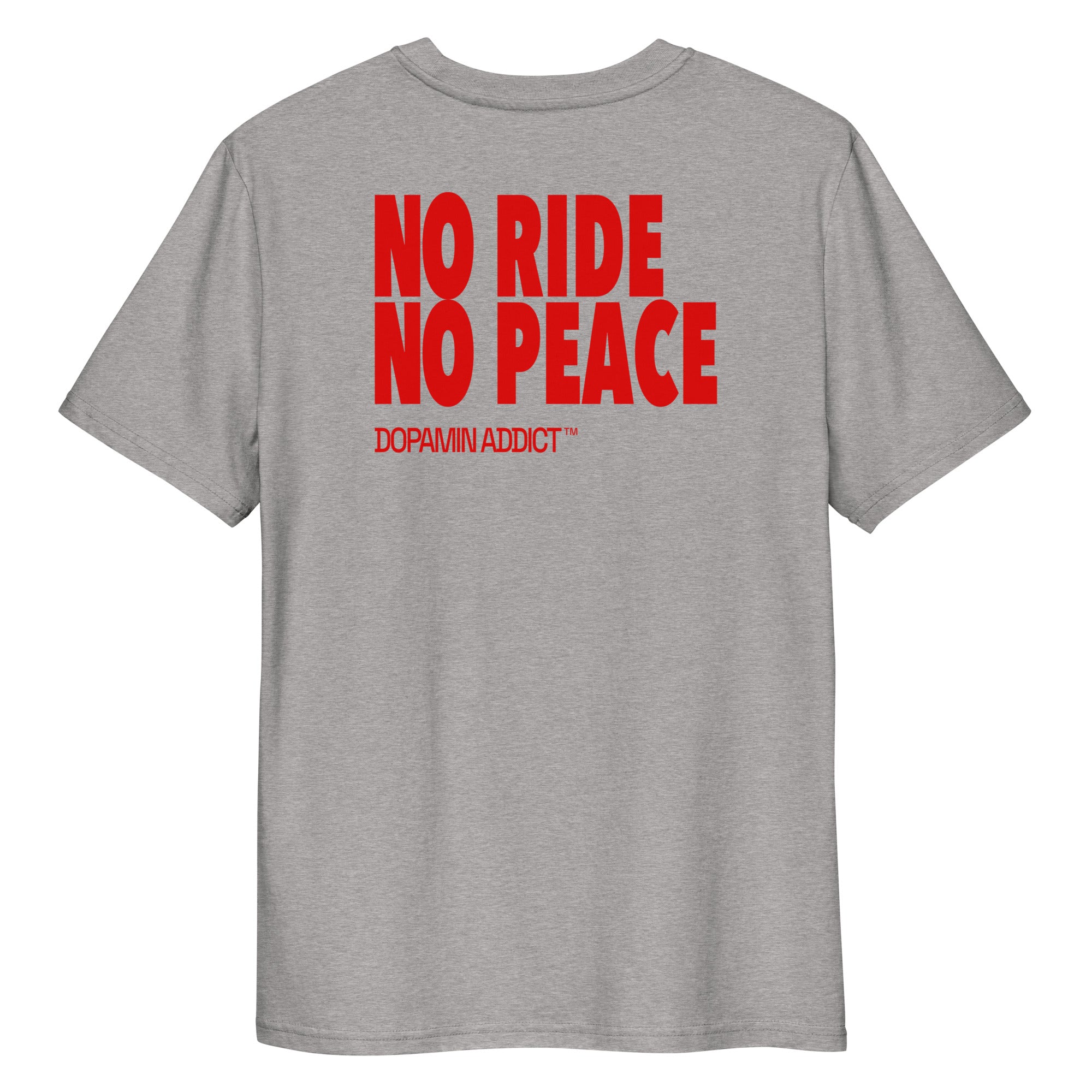 No Ride No Peace Tričko